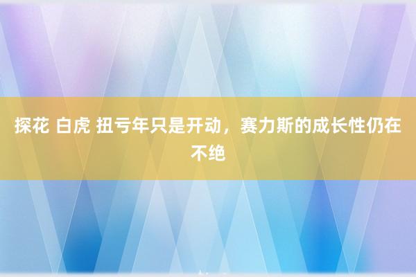 探花 白虎 扭亏年只是开动，赛力斯的成长性仍在不绝