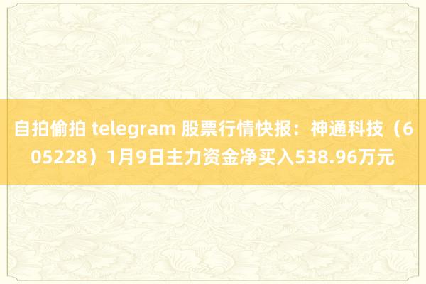 自拍偷拍 telegram 股票行情快报：神通科技（605228）1月9日主力资金净买入538.96万元